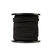 Élastique 6 mm – 100 m – noir – corde élastique pour filets, transport et bricolage