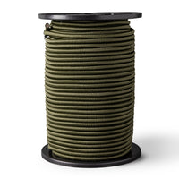 Kakigroen elastisch touw 8mm 100M ronde elastiek camouflage kleur