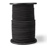 Zwart elastisch touw 8mm 100M ronde elastiek