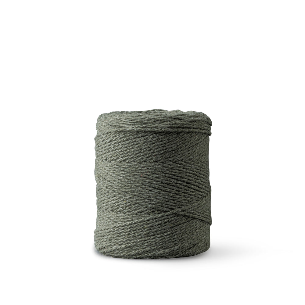 Corde macramé 1mm – forêt – 65m – coton recyclé double retors