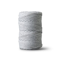 Corde macramé 2 mm – gris souris – 70 m – coton recyclé double retors