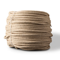 Vlastouw 12mm – 220m – natuurlijk gedraaid henneptouw – voor theater, decoratie & tuigage