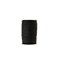 Corde nylon 4 mm – noire – 50 m – cordon polyamide tressé