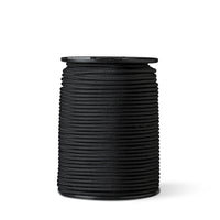 Nylon rope 6mm – black – 100m – braided polyamide cord