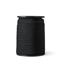 Corde en polypropylène 6mm - 100m - noir - corde tressée légère polyvalente
