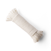 Nylontouw 6mm – 20m – wit – gevlochten polyamide koord