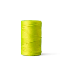 Corde nylon 1mm – jaune fluo – 1000m – polyamide tressé pour maçonnerie et jardinage