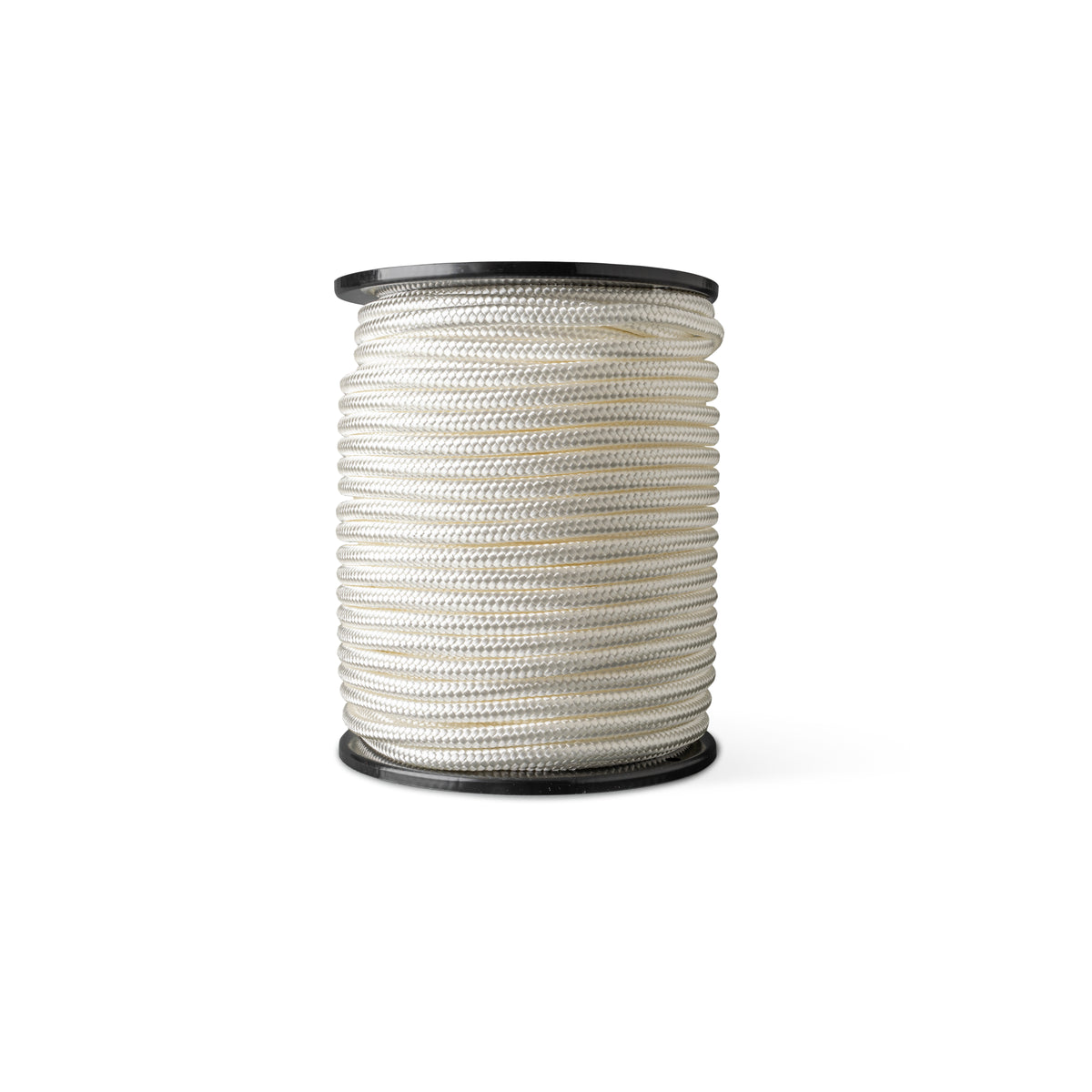 Nylon rope 12mm - white - 100m - braided polyamide cord – Corbeo