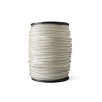 Corde en nylon 14 mm – blanche – 100 m – cordon tressé en polyamide