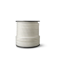 Corde en nylon 16 mm – blanche – 100 m – cordon tressé en polyamide