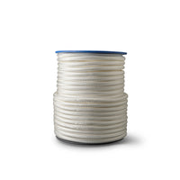 Corde en nylon 20 mm – blanche – 100 m – cordon tressé en polyamide