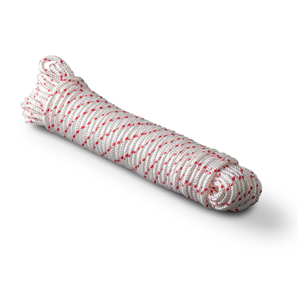 Polyestertouw 6mm - 20m - gevlochten vochtbestendig, UV-bestendig en hittebestendig touw