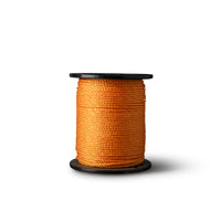 Corde torsadée en polypropylène 5 mm – 500 mètres – orange – sur bobine