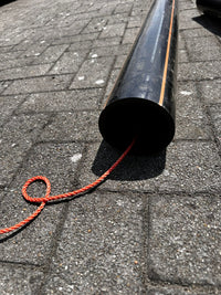 Corde torsadée en polypropylène 5 mm – 500 mètres – orange – sur bobine