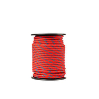 Corde en polypropylène 6 mm – 50 m – couleurs mélangées – corde tressée légère polyvalente