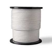 Polypropylene rope 8mm – 100m – white – braided lightweight all-round rope