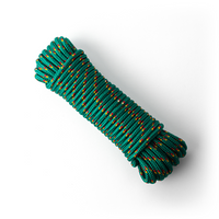 Corde en polypropylène 8 mm – 20 m – couleurs mélangées – corde tressée légère polyvalente