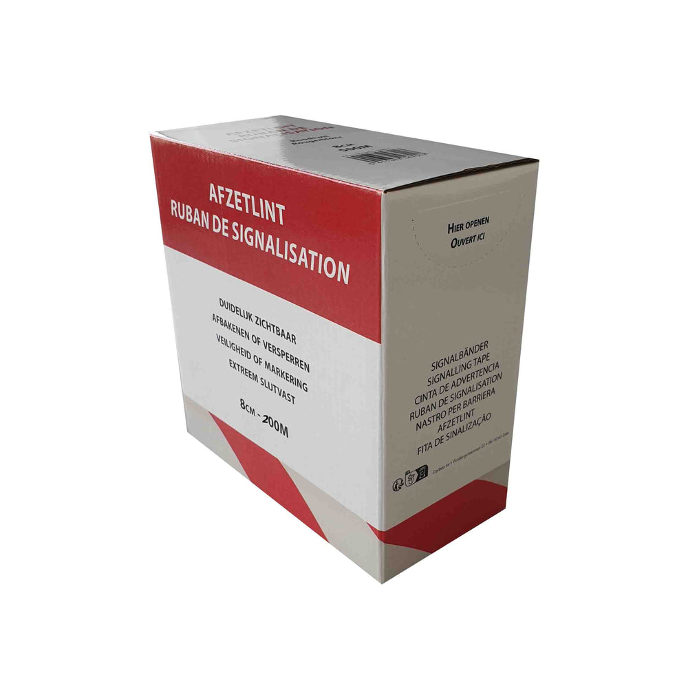 Signalisatielint 200 m - Rood/Wit