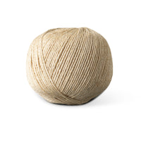Ficelle de sisal 3 mm – 450 m – corde d'arrimage naturelle à 3 fils pour jardin et scouts