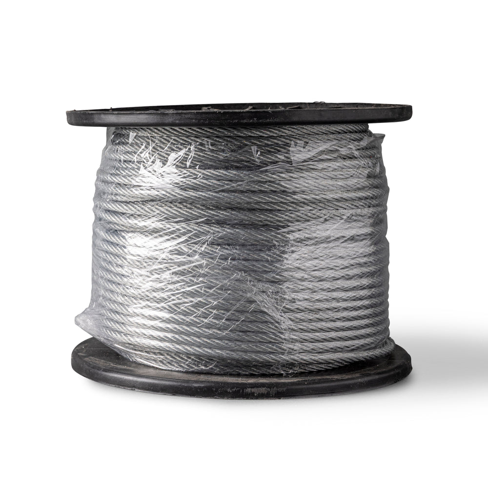 Câble en acier 6 mm - 100 m - galvanisé