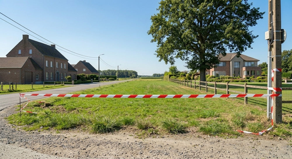 Signalisatielint 50 m - Rood/Wit