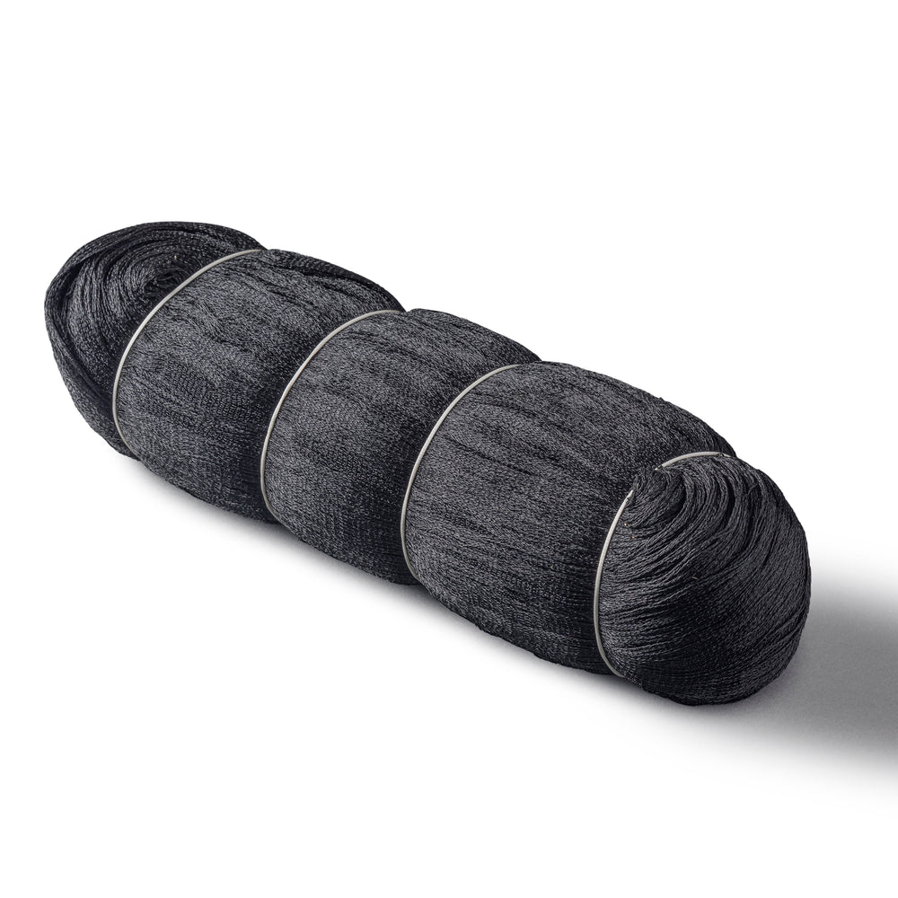 Bird netting 4x10m PE black, 25mm mesh + fixing kit