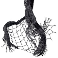 Bird netting 4x10m PE black, 25mm mesh + fixing kit