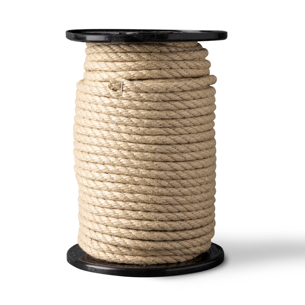 Synthetisch vlastouw 8mm – 50m – voor schommels, tuin & decoratie – natuurlijk uitzicht