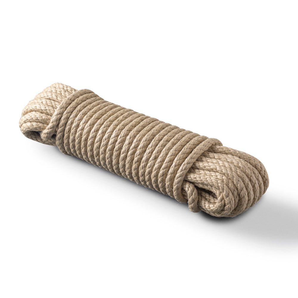 Synthetisch vlastouw 10mm – 20m – voor schommels, tuin & decoratie – natuurlijk uitzicht