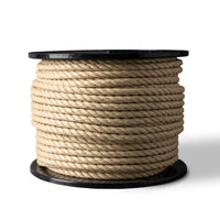 Synthetisch vlastouw 12 mm – 100m – voor schommels, tuin & decoratie – natuurlijk uitzicht